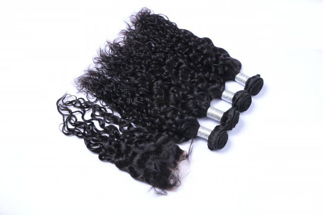 where to buy top grade unprocessed natural wave human hair extensions WJ007